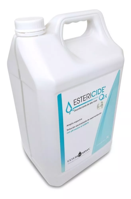 Estericide Qx Solución Electrolizada de Superoxidación Esteripharma 5 L