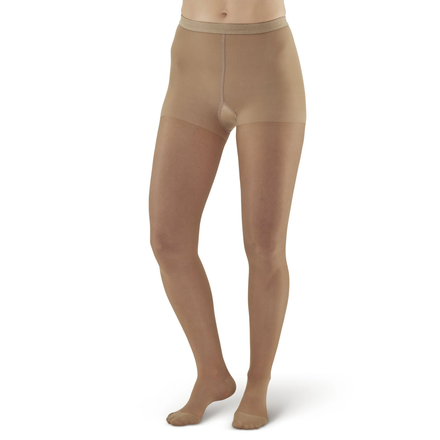 PANTIMEDIA DE COMPRESION - ALTA - BEIGE AMES W