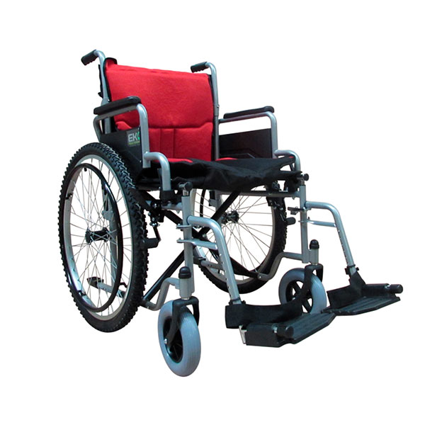 SILLA DE RUEDAS ALUMINIO 19″ ULTRALIGERA ROJA  WAL19PLDDAPQR