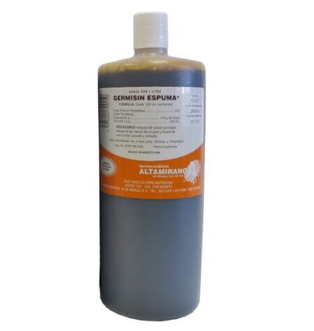 Germisín Espuma Yodopovidona Altamirano 500 ml