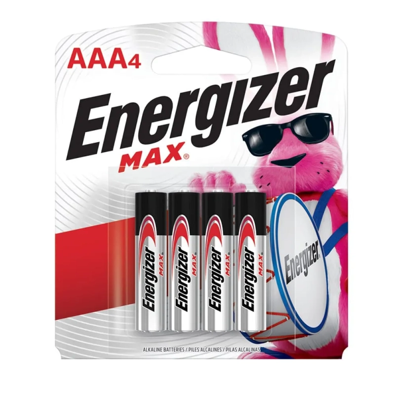 PAQ. PILAS AAA  ENERGIZER CON 4 PILAS