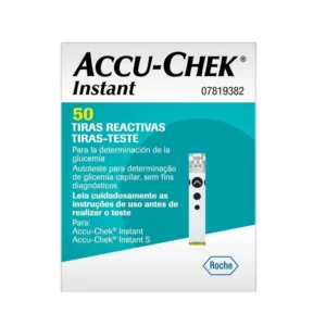 TIRAS REACTIVAS ACCU-CHEK INSTANT C/50 PZAS