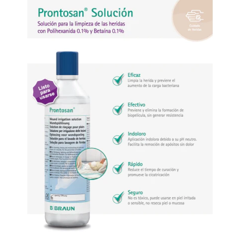 PRONTOSAN SOLUCION 350 ML