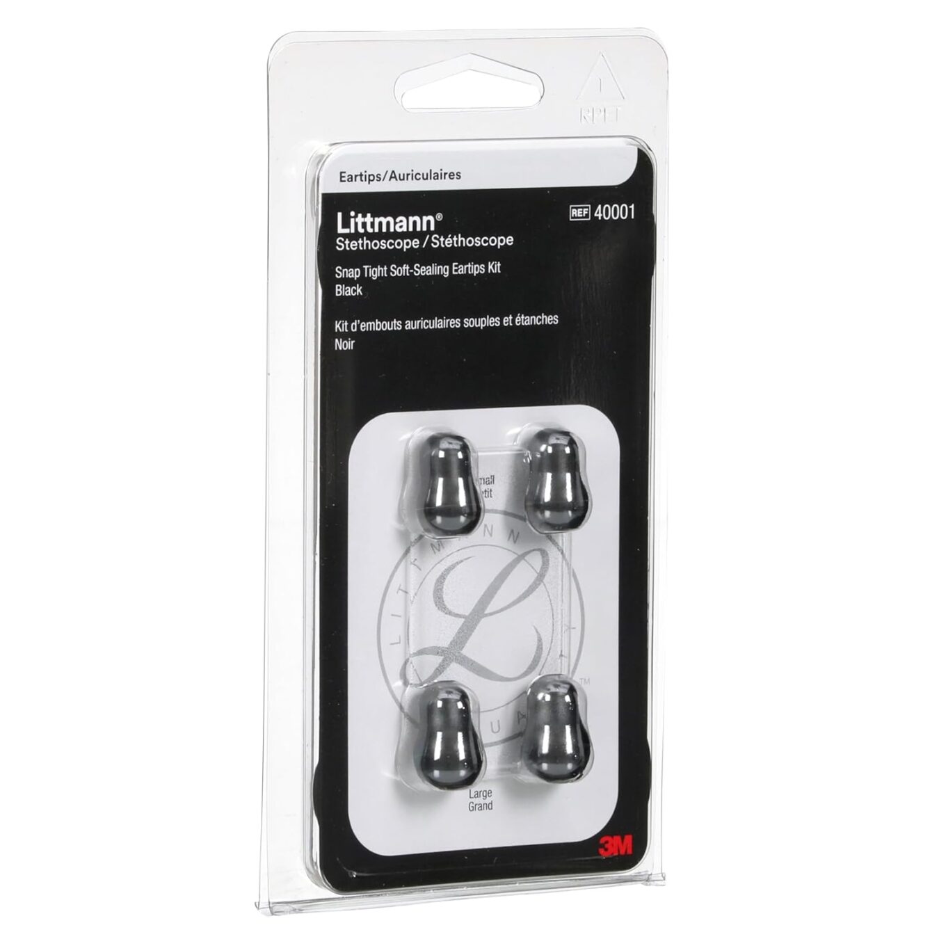 KIT DE OLIVAS CH/G NEGRO REF 40001 ORIGINALES LITTMANN®