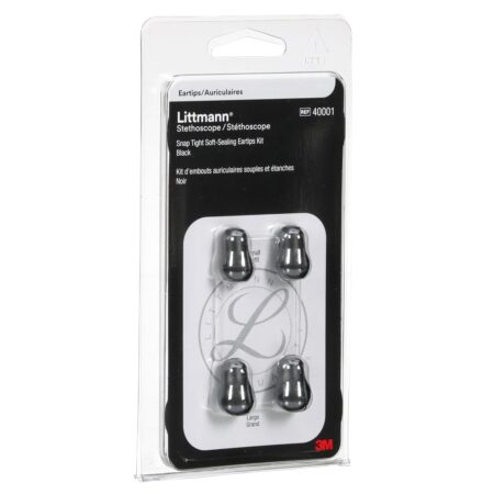 Kit de Olivas Superblandas Littmann Negras Chicas y Grandes – Cat. 40001
