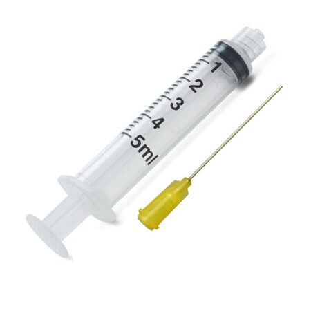 Jeringa BD 5 ml con Aguja 20G x 32 mm