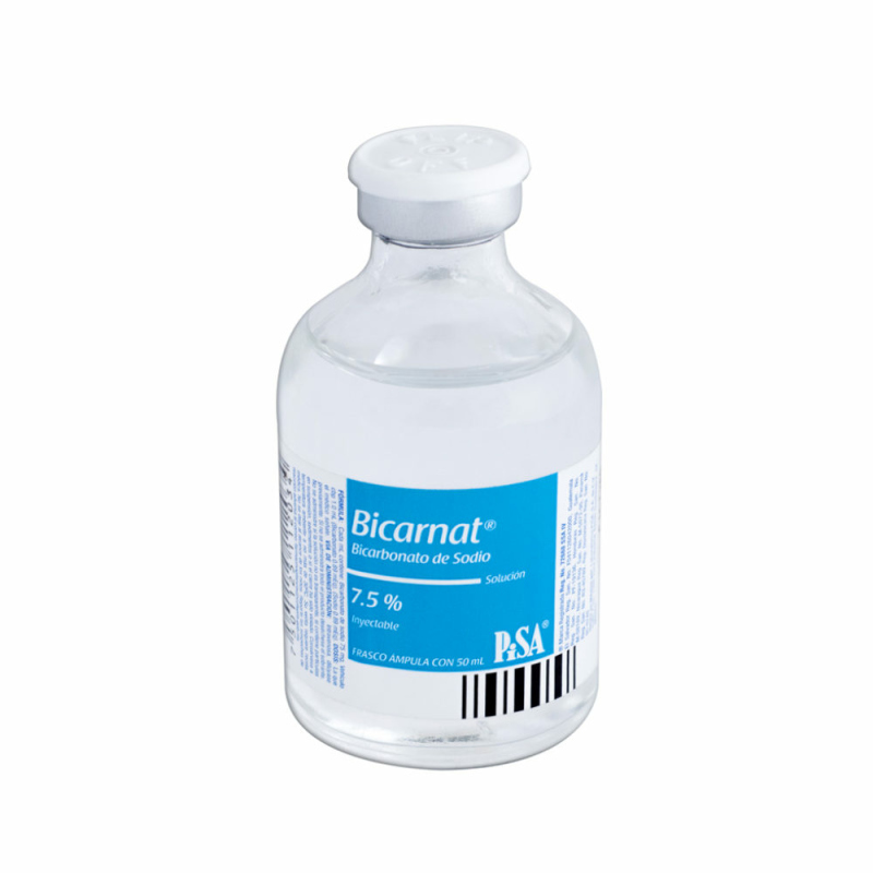 BICARNAT (BICARBONATO DE SODIO 7.5%) 50 ML