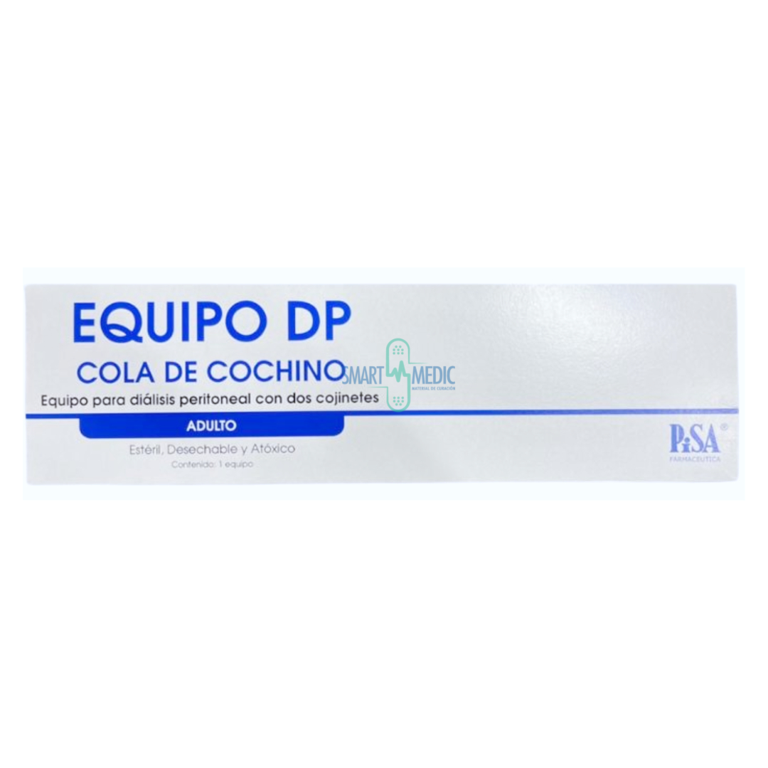 EQUIPO DP COLA DE COCHINO ADULTO PISA (DIALISIS PERITONEAL ) ESTERIL