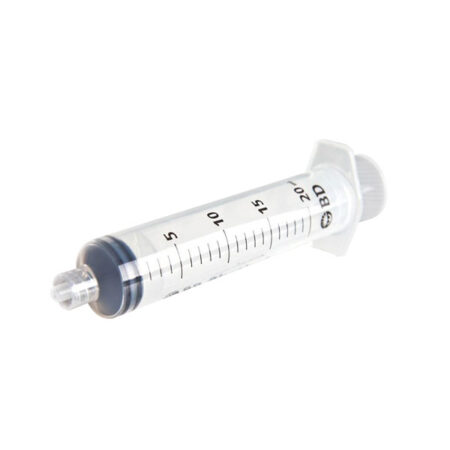 Jeringa DL 20 ml sin Aguja