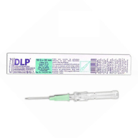 Catéter Intravenoso Incath DLP 18G x 30 mm Verde