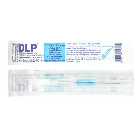 Catéter para Venoclisis DLP 22G x 25 mm