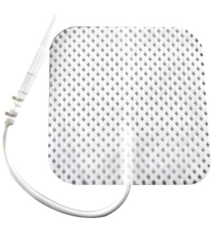 Electrodos Autoadhesivos Medimetrics 4 x 4 cm, Paquete con 4 – Cat. EB4040