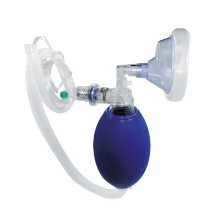 Resucitador Pediátrico con Mascarilla y Válvula Degasa – Cat. 2K8037