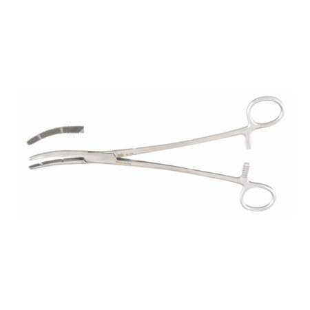 Pinza Heaney para Histerectomía Curva Miltex 24 cm – Cat. 30-1715