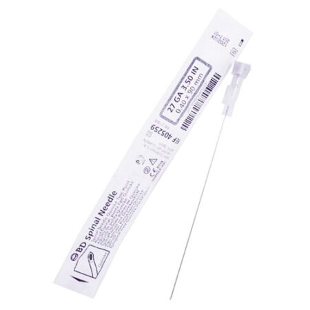 Aguja Espinal BD Whitacre 27G x 90 mm (3.5″)