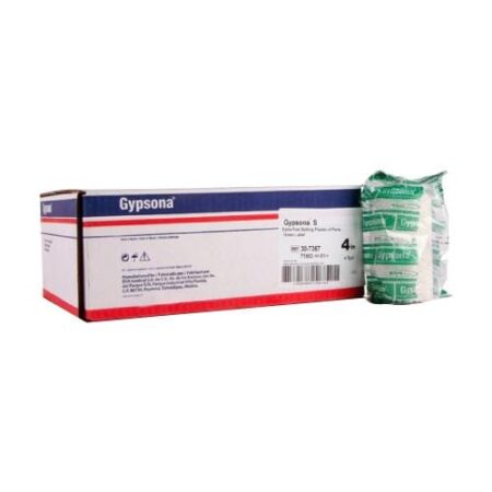 Venda Enyesada Gypsona 5 cm x 2.76 m, Caja con 12