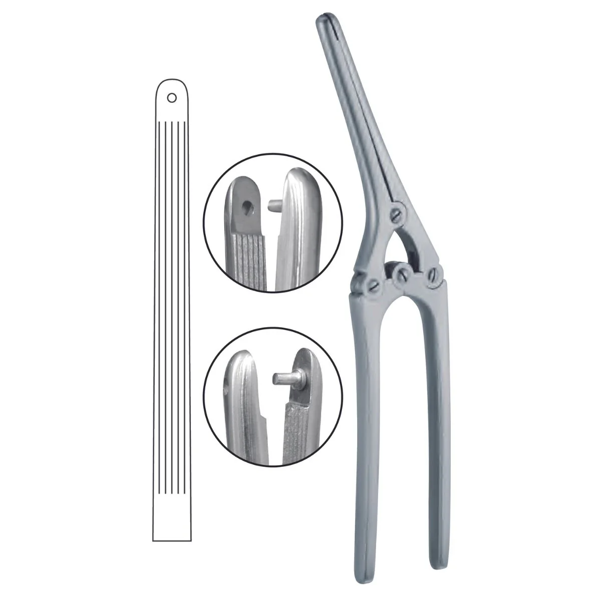 PINZA PAYR INTESTINAL 21 CM HP