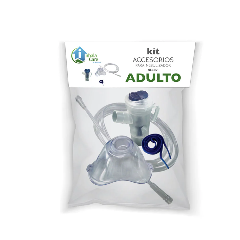 KIT PARA NEBULIZAR CON ACCESORIOS ADULTO NEB851