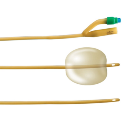 Sonda Foley de Látex Sensimedical 8 Fr 2 Vías Globo 3 ml