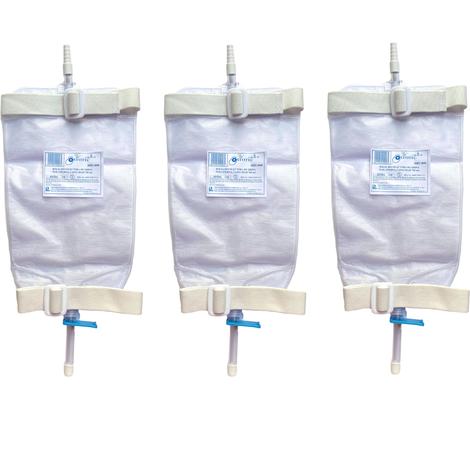 BOLSA RECOLECTORA DE ORINA PARA PIERNA CAPACIDAD 750ML
