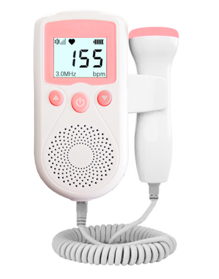Doppler Fetal Monitor de Latidos 3 MHz