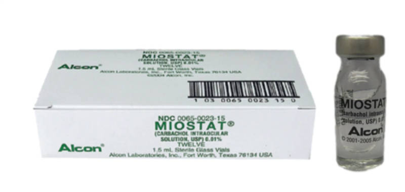 Miostat 0.1 mg Solución Inyectable Intraocular