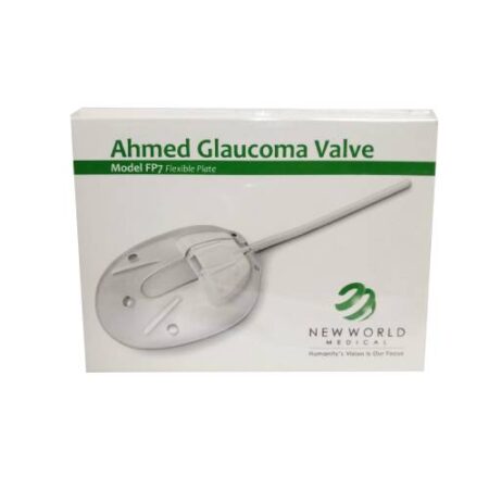 Válvula de Ahmed FP7 de Silicón Flexible Adulto para Glaucoma