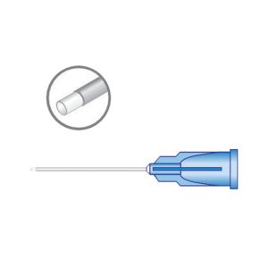 CANULA DE CHARLES 25G, PUNTA DE SILICON C/10PZ MADHU
