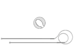 SET DE DACROINTUBACIÓN LAGRIMAL, SONDA 23G PUNTA OLIVA