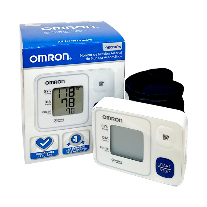 MONITOR DE PRESIÓN ARTERIAL DE MUÑECA OMRON HEM-6124