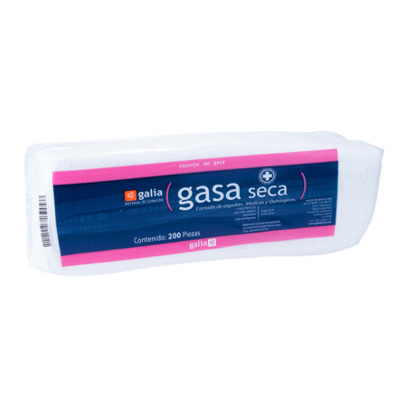 Gasa No Estéril Galia 10 x 10 cm, Paquete con 200
