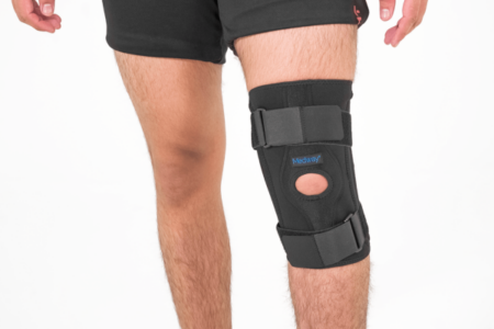 Rodillera Ajustable con Doble Soporte Lateral Flexible Medway