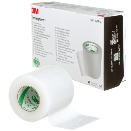 Cinta Transpore 5,0cm x 9,1m 3M caja